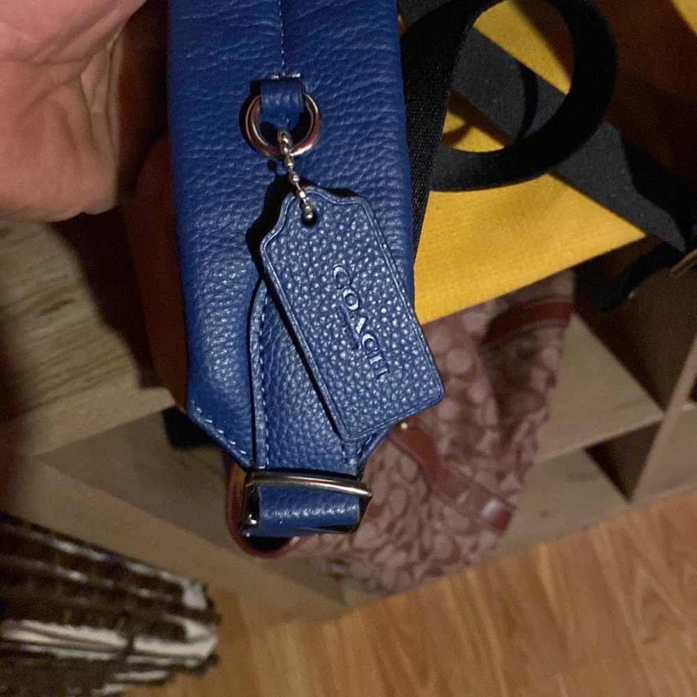 Unisex blue authentic coach backpack worn maybe twice - Picture 3 of 7